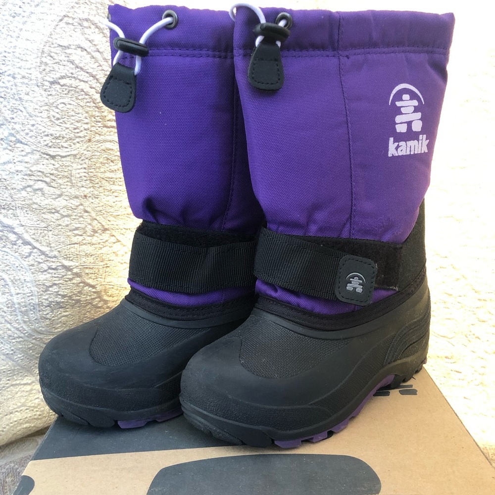 Kamik kids’ Waterproof insulated winter boots